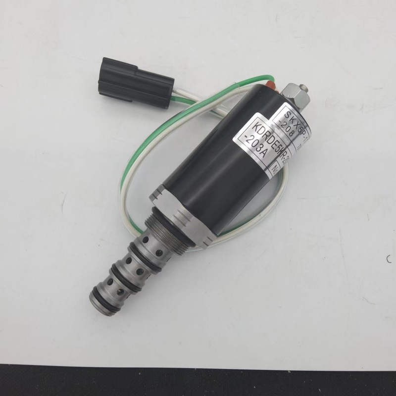 شیر برقی پمپ هیدرولیک KDRDE5KR-20 40C07-203A برای SK200-6 SK200-3 DH200-7 EC210