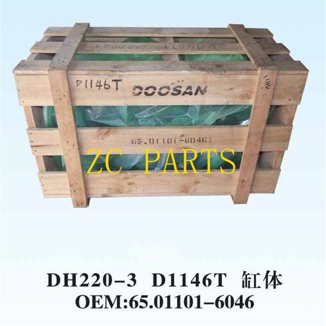 65.01101-6046 بلوک سیلندر موتور بیل مکانیکی برای دوو DH200-3 D1146T
