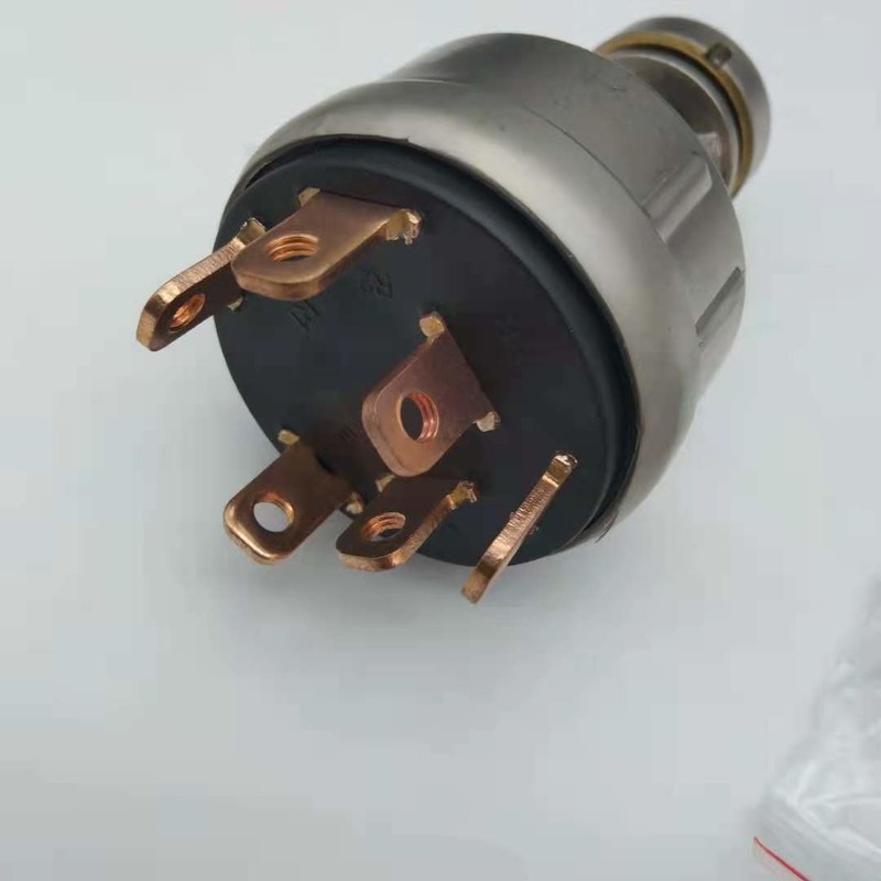 سوئیچ کلید احتراق بیل مکانیکی 08086-10000 متناسب با سوئیچ استارت PC200-1/2/3/5