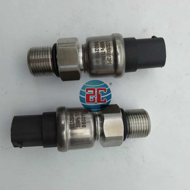 سنسور فشار بالا قطعات الکتریکی بیل مکانیکی LS52S00015P1 متناسب با SK200-8 SK210-8 SK250-8