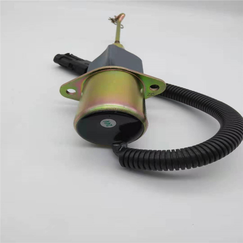 SA-3999-24 شیر برقی توقف مناسب برای پلاگین سیاه موتور Cummins Woodword Diesel Engine