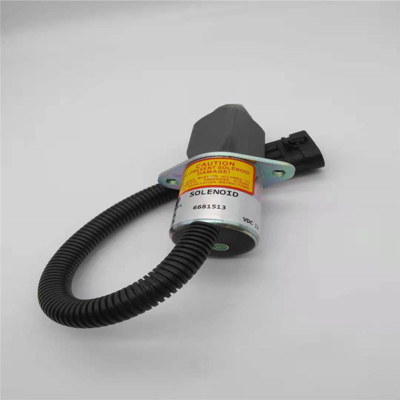 6681513 شیر برقی توقف مناسب برای کامینز Bobcat Skid Steer Loader 751 753 12V