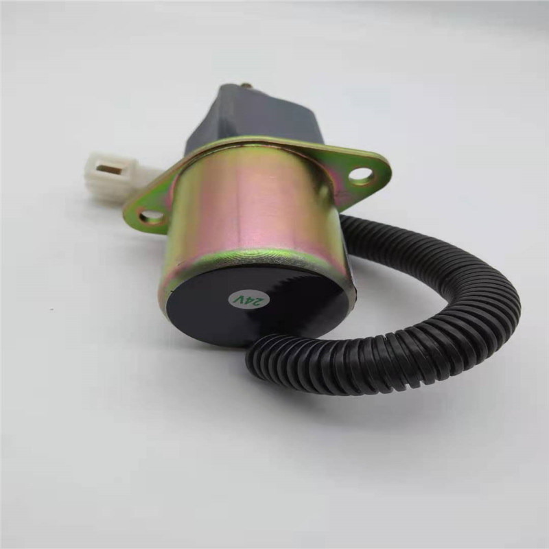 1753ES-24A3UC5B1S1/119807-77800 شیر برقی توقف مناسب YANMAR 4TNE98/94/C88