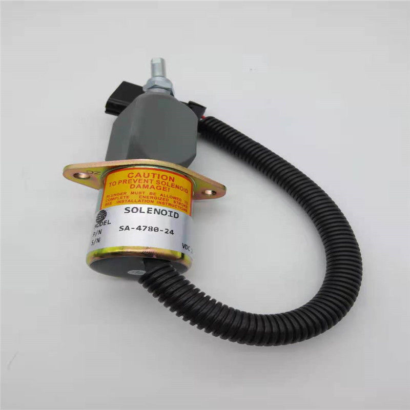 SA-4780-24 شیر برقی توقف مناسب برای موتور Woodword Part 24V Black Plug
