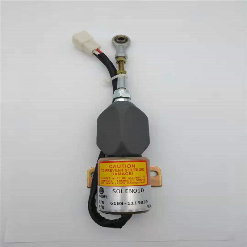 6108-1115030 توقف شیر برقی 24 ولت مناسب برای موتور بیل مکانیکی YUCHAI YC85 YC135