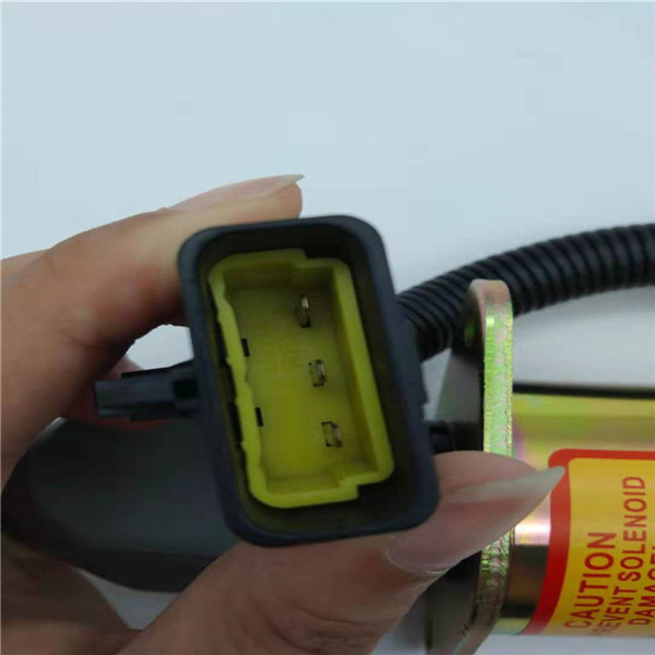37Z36-56010A شیر برقی توقف مناسب برای موتور بیل مکانیکی Cummins 6CT 24V