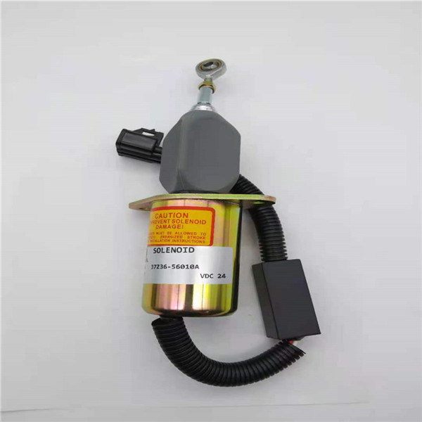 37Z36-56010A شیر برقی توقف مناسب برای موتور بیل مکانیکی Cummins 6CT 24V