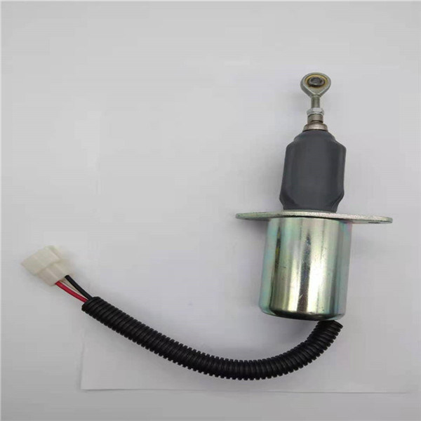 3935650 شیر برقی توقف پلاستیکی مثلثی مناسب برای قطعات موتور بیل مکانیکی Cummins 6CT