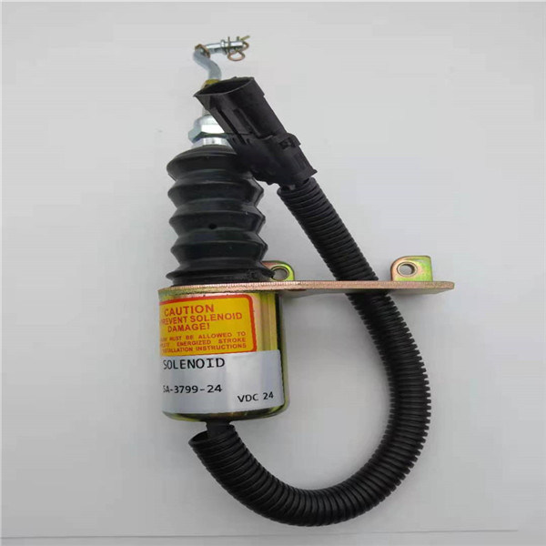 SA-3799-24 توقف شیر برقی مناسب برای موتور بیل مکانیکی Hitachi / Komatsu / Katel