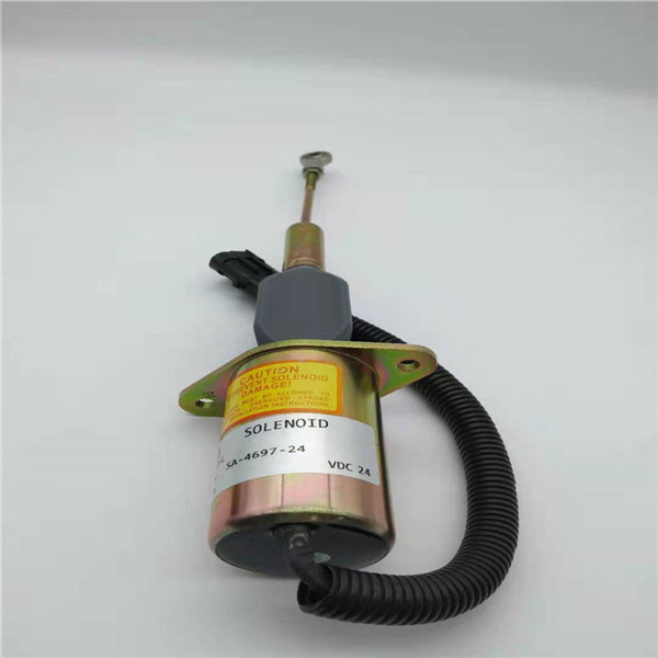 SA-4697-24 توقف شیر برقی 24 ولت مناسب برای موتور دیزل بیل مکانیکی کامینز