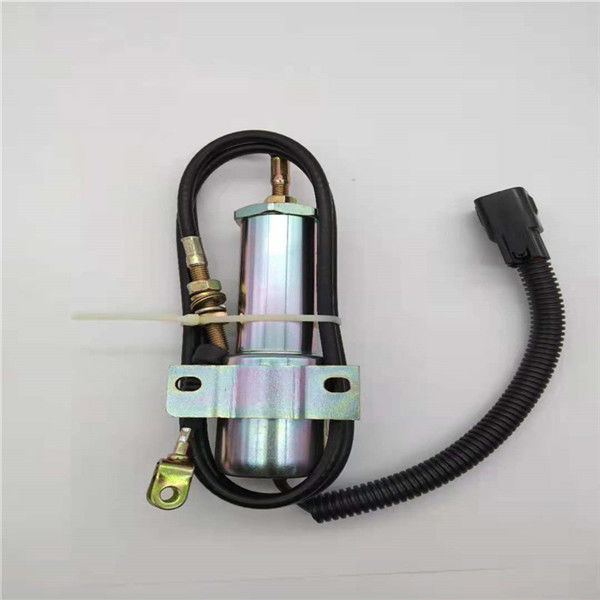 11E1-60100-24 شیر برقی توقف مناسب برای بیل مکانیکی Daewoo Doosan DH220-5 24V