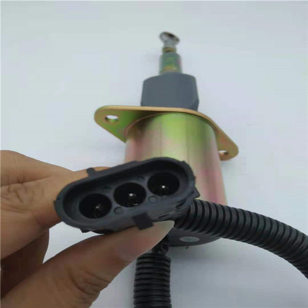 3287406 توقف شیر برقی مناسب برای موتور کامینز 24V چرخ لودر Excavaor