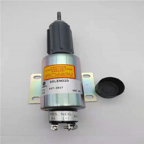 437-2617 2370-24E6U1B5S1A شیر برقی توقف مناسب برای موتور بیل پرکینز 24 ولت