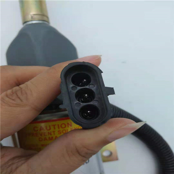 3926411 / SA-4257-12 شیر برقی توقف مناسب برای قطعات موتور بیل مکانیکی Cummins 6CT