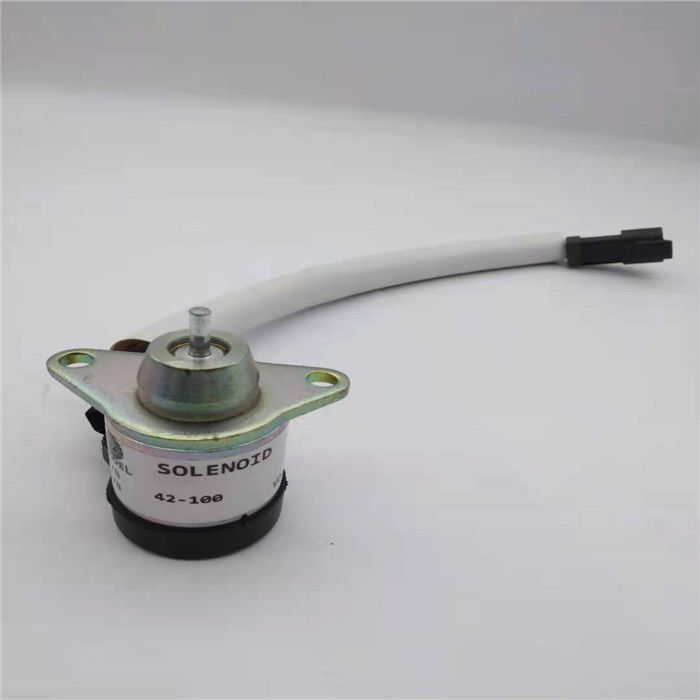 42-100 Yanmar 12 Volt Fuel Diesel Fuel Solenoid Valve 4TNV98 Solenoid Fuel Off Valve Valve