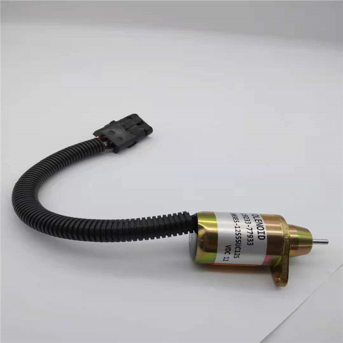 شیر برقی 1503ES-12S5SUC12S 12V مناسب یانمار توقف شیر برقی 119233-77933 سوخت خاموش