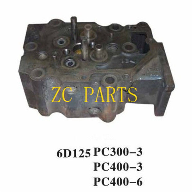 سر سیلندر موتور 6151-12-1100 مناسب برای 6D125 Komatsu PC300-3 PC400-3 PC400-6