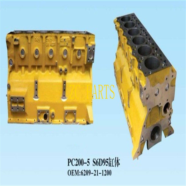 بلوک سیلندر موتور 6D95 6209-21-1200 6209-21-1100 مناسب برای PC200-5