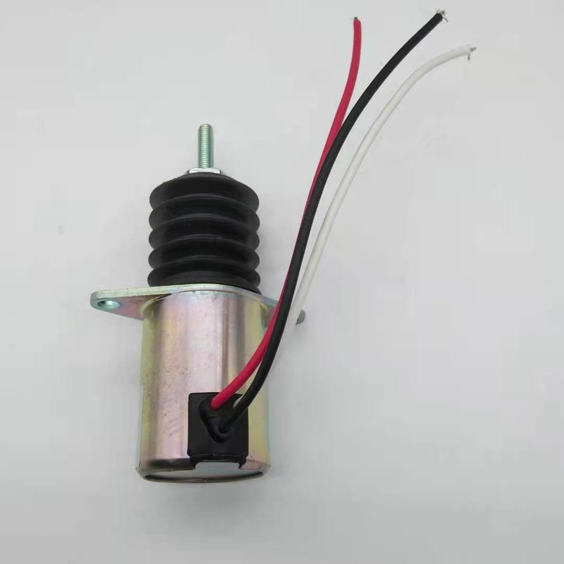 AM124379 P610-A5V 12V Stop Valve Solenoid For John Deere 455 F915 F925 F935 F1145 Engine Yanmar 3TNE78