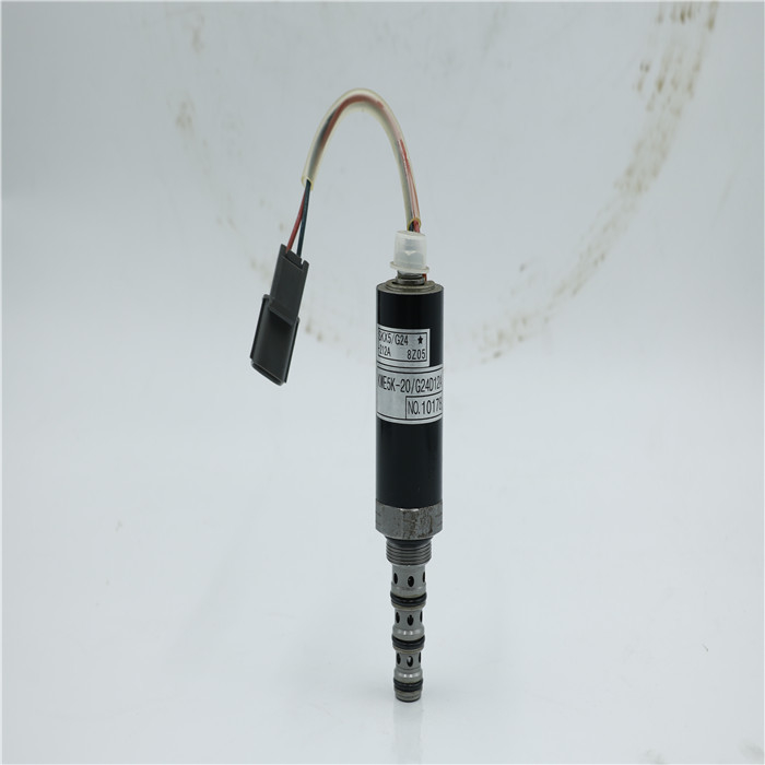 قطعات الکتریکی بیل مکانیکی KWE5K-20 G24D12A شیر برقی پمپ هیدرولیک متناسب با SK200-5 SK100-5